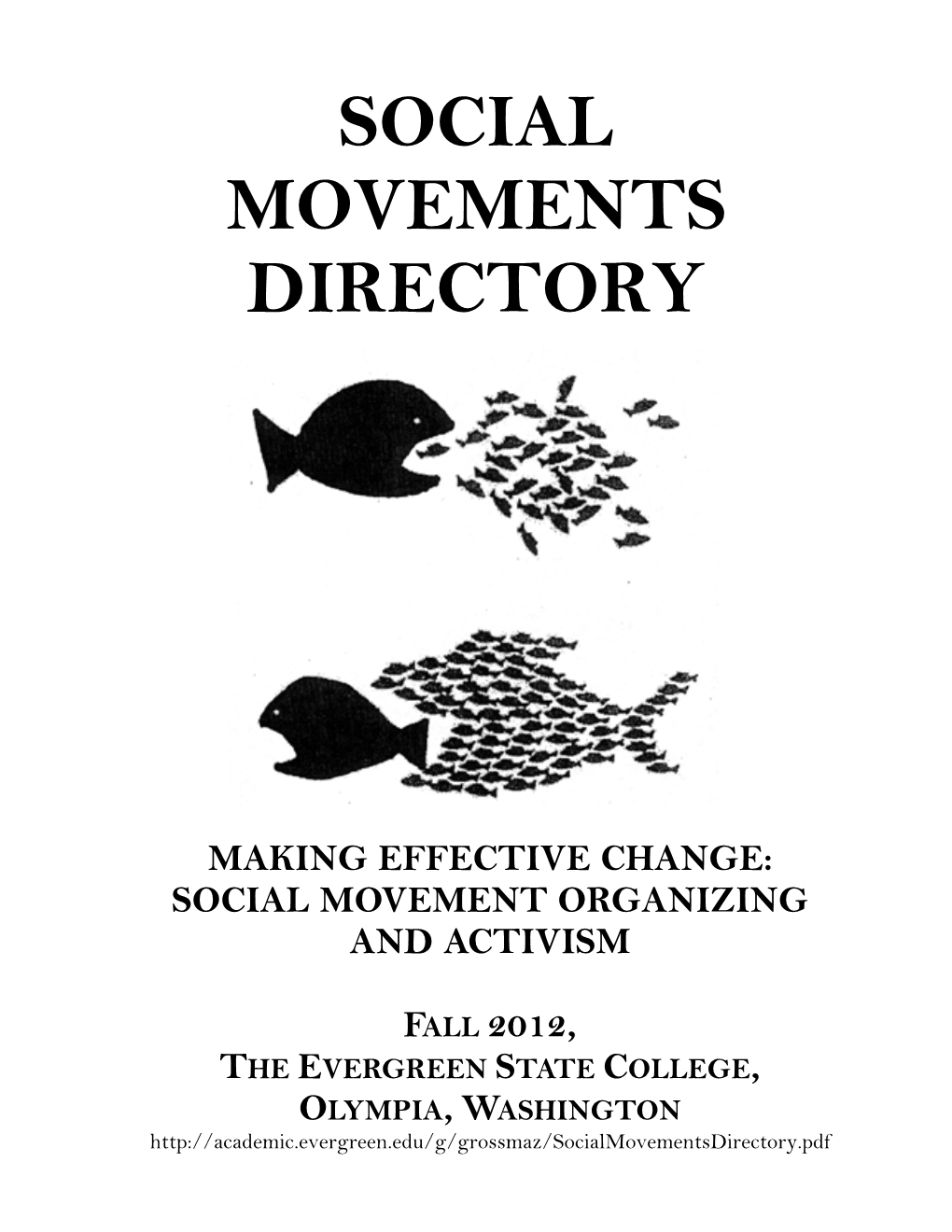 Social Movements Directory