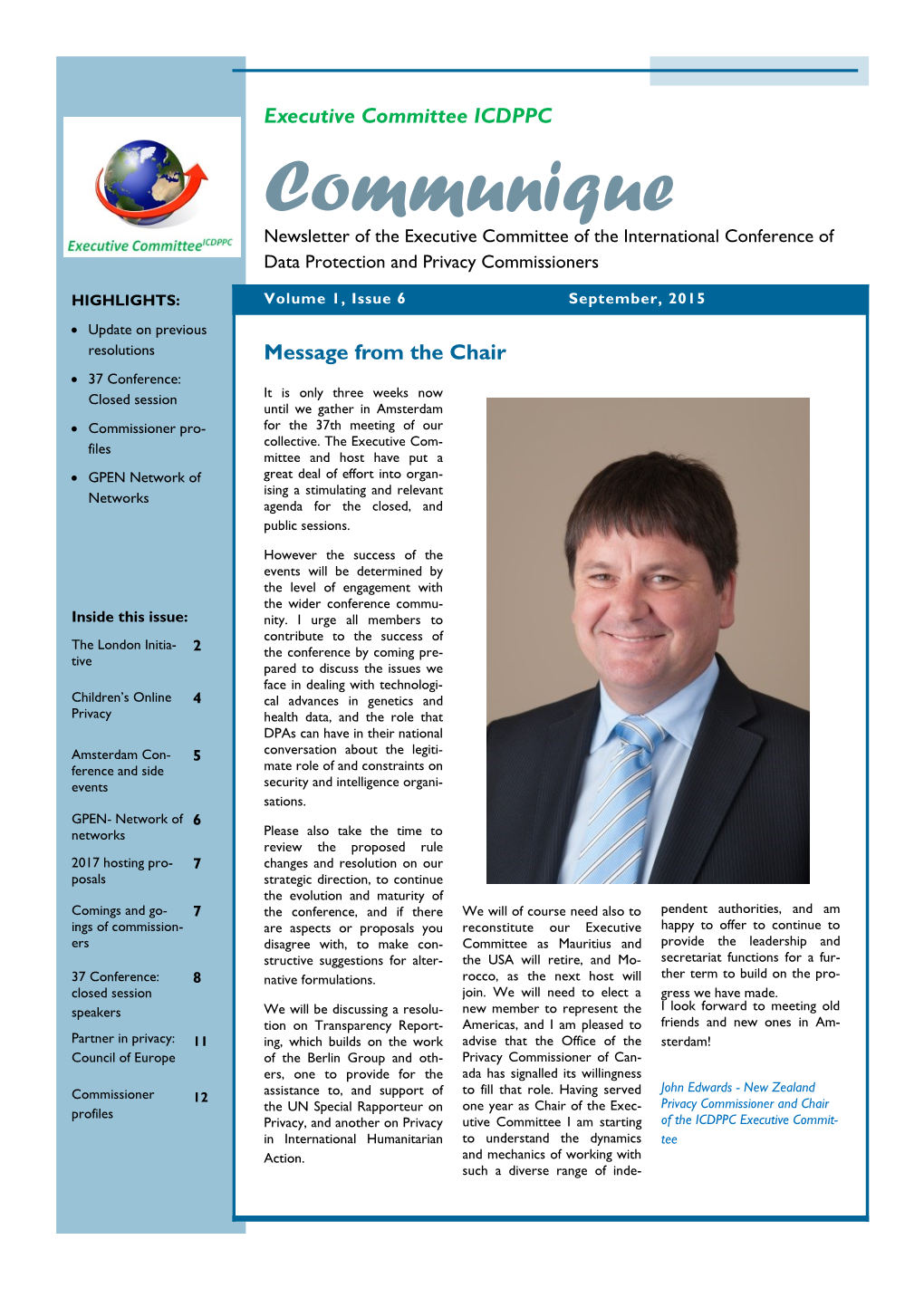 ICDPPC Newsletter