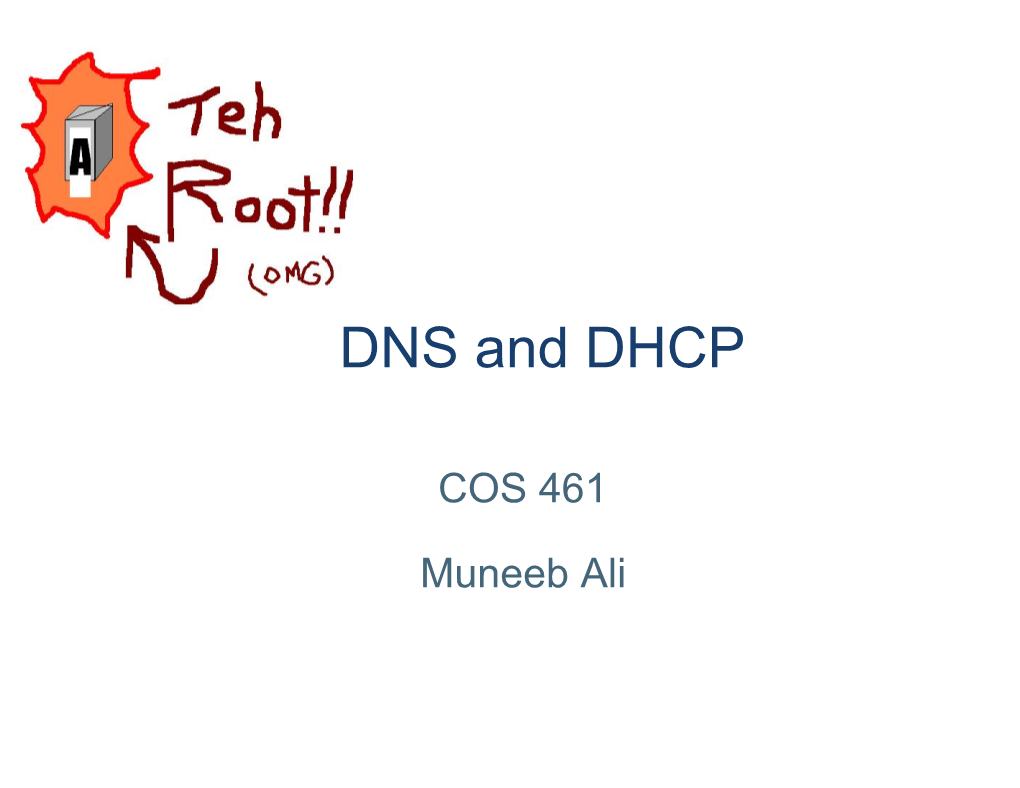 DNS and DHCP