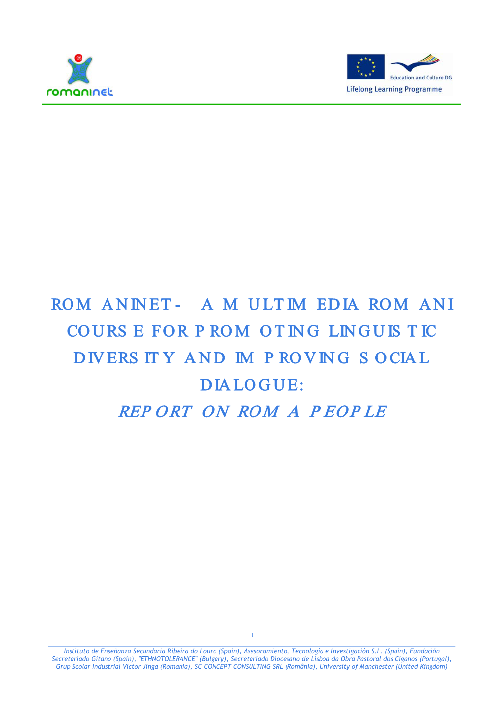 Report on Roma People