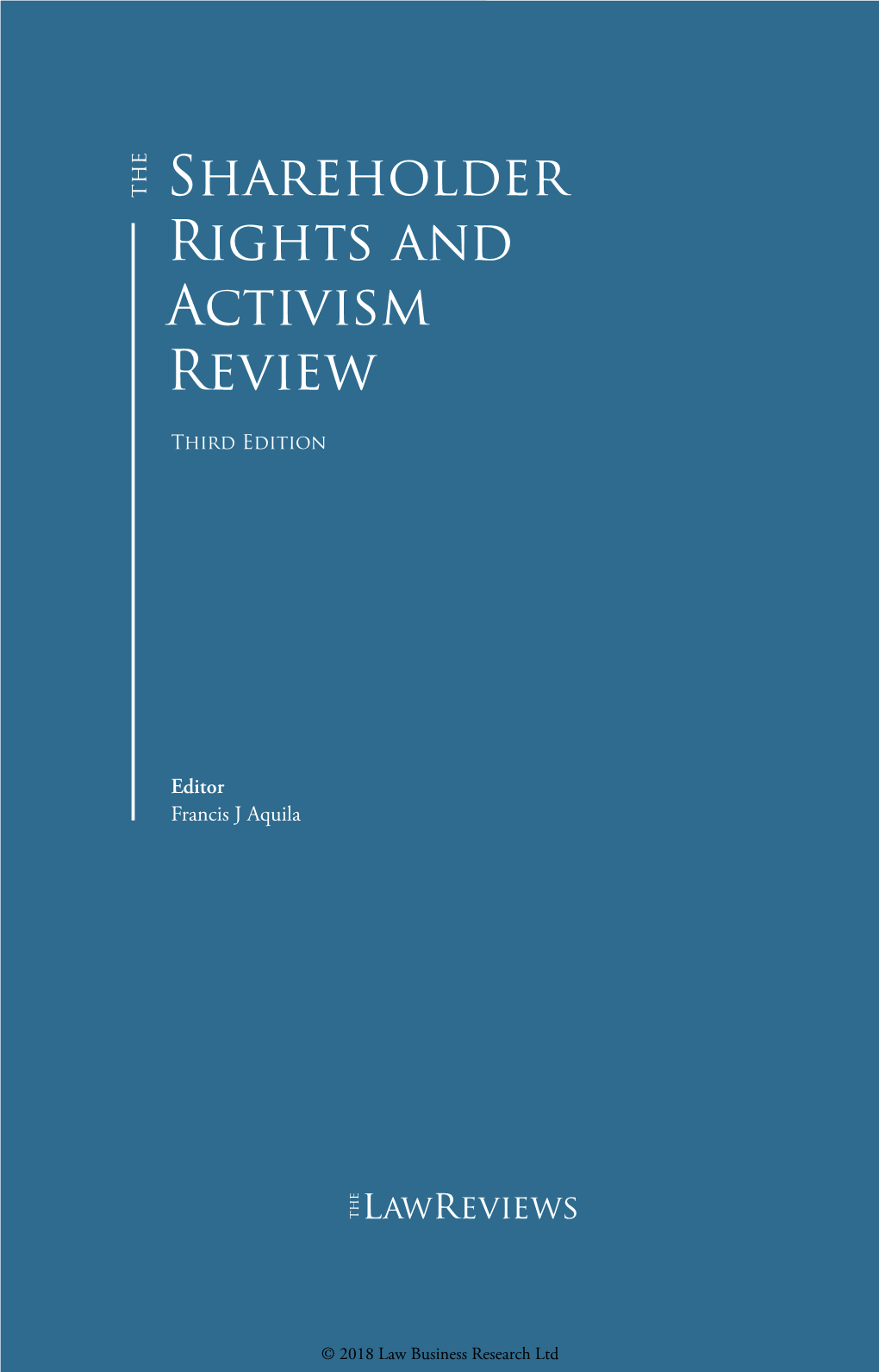 Shareholder Rights and Activism Review