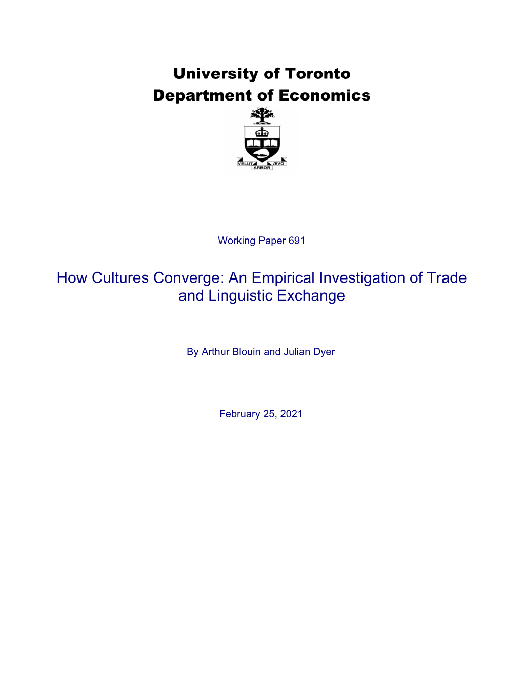 An Empirical Investigation of Trade and Linguistic Exchange