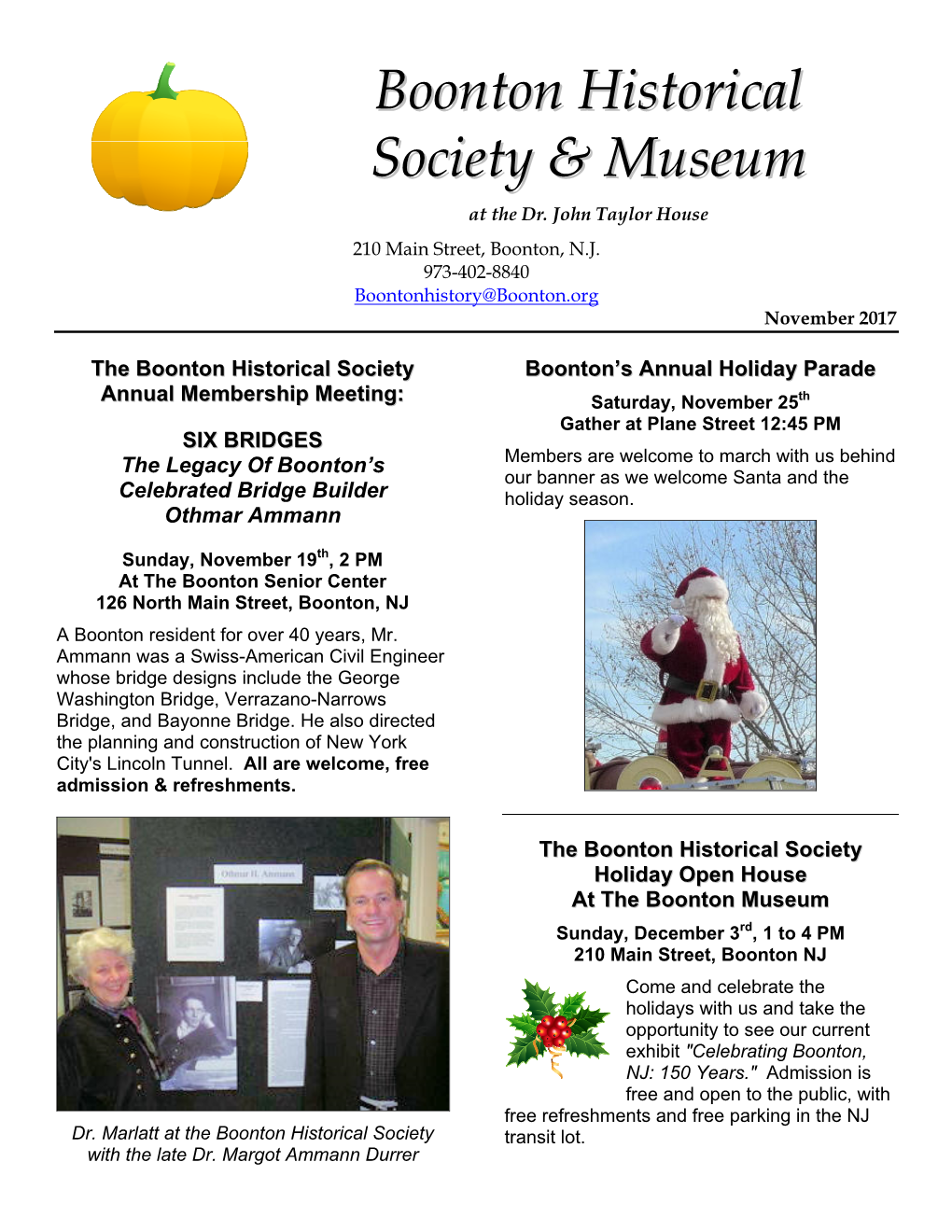 Boonton Historical Society & Museum