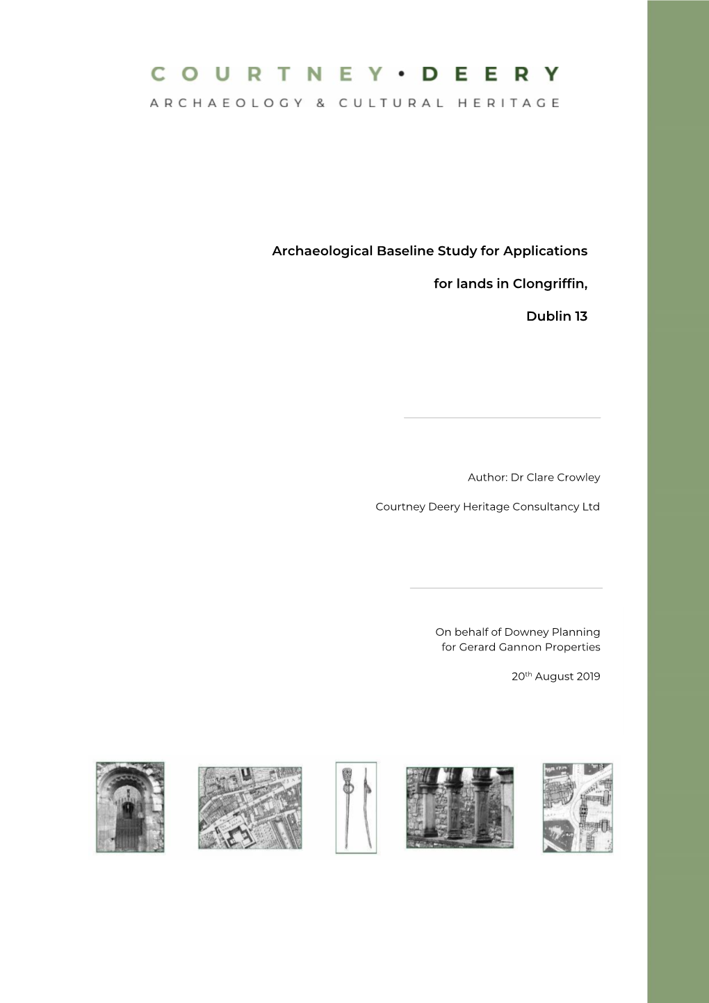 Archaeological Baseline Study Report.Pdf [PDF]