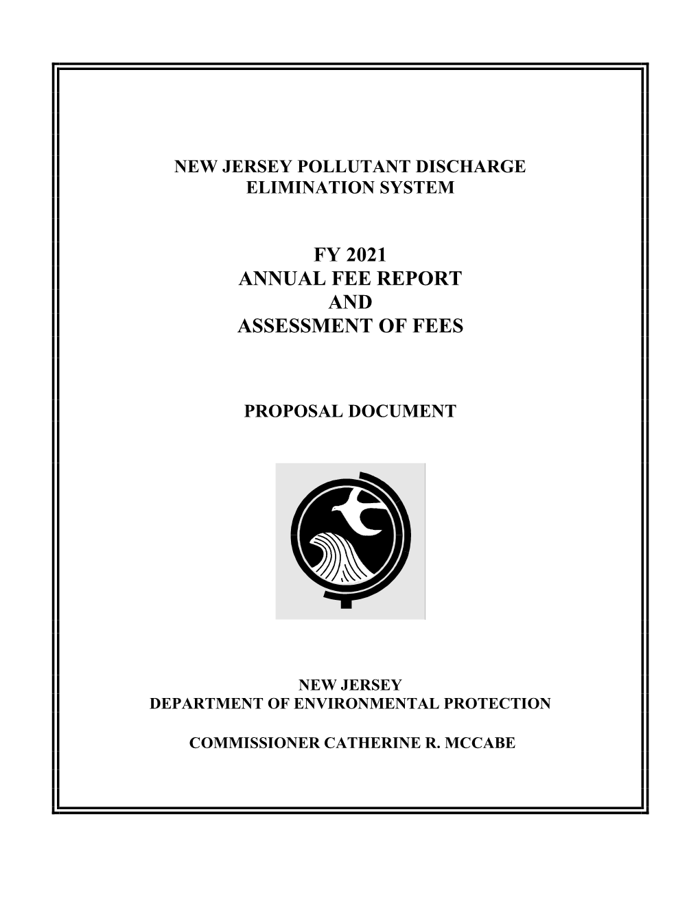 Fy 2021 Annual Fee Report and Assessment of Fees