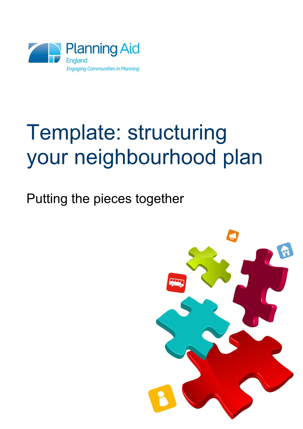Template: Structuring Your Neighbourhood Plan Page 2 of 5