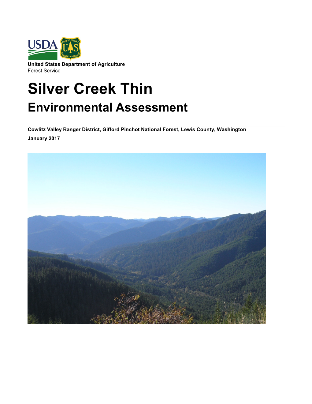 Silver Creek Thin Environmental Assessment