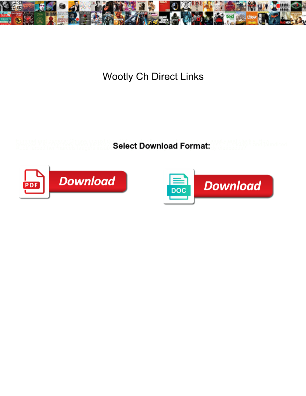 Wootly Ch Direct Links