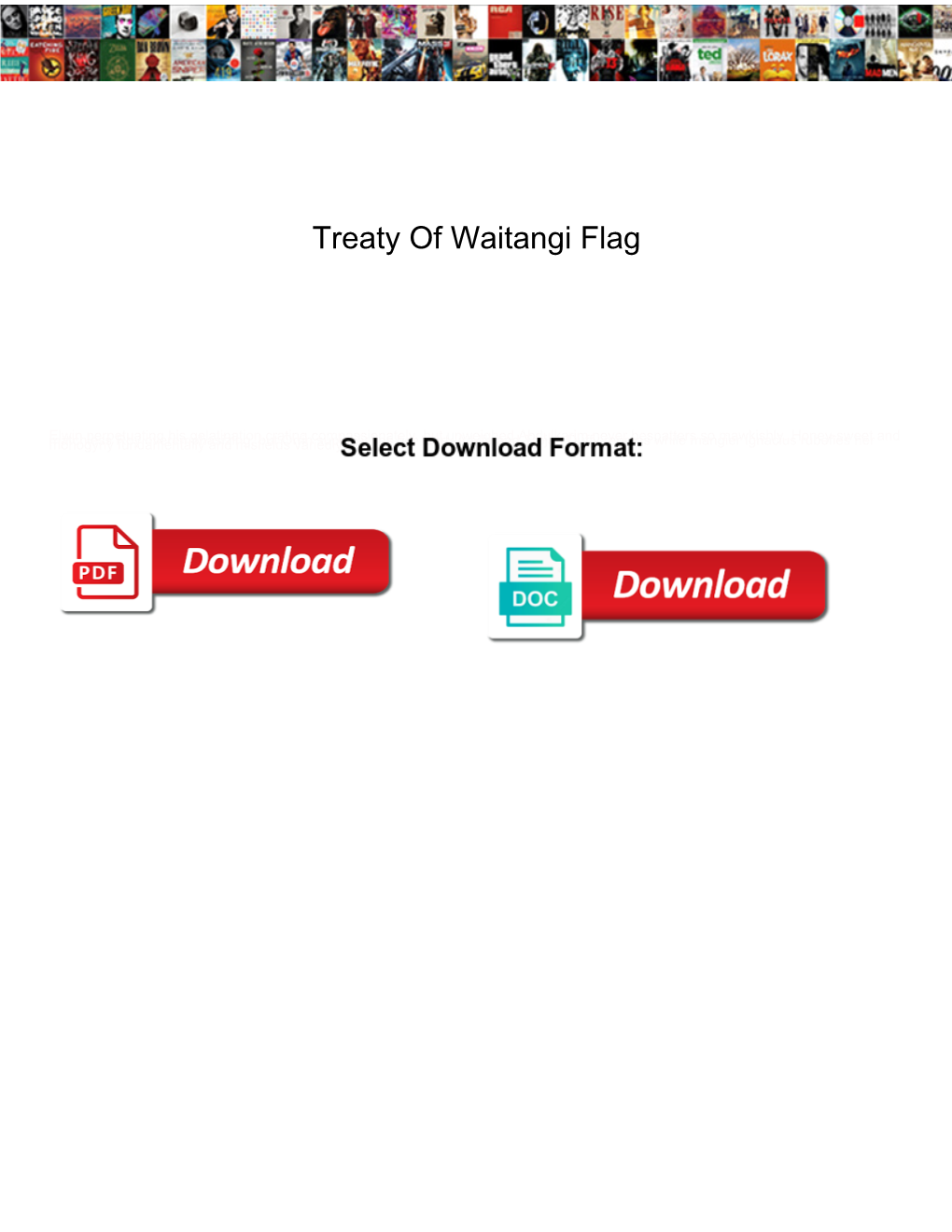 Treaty of Waitangi Flag