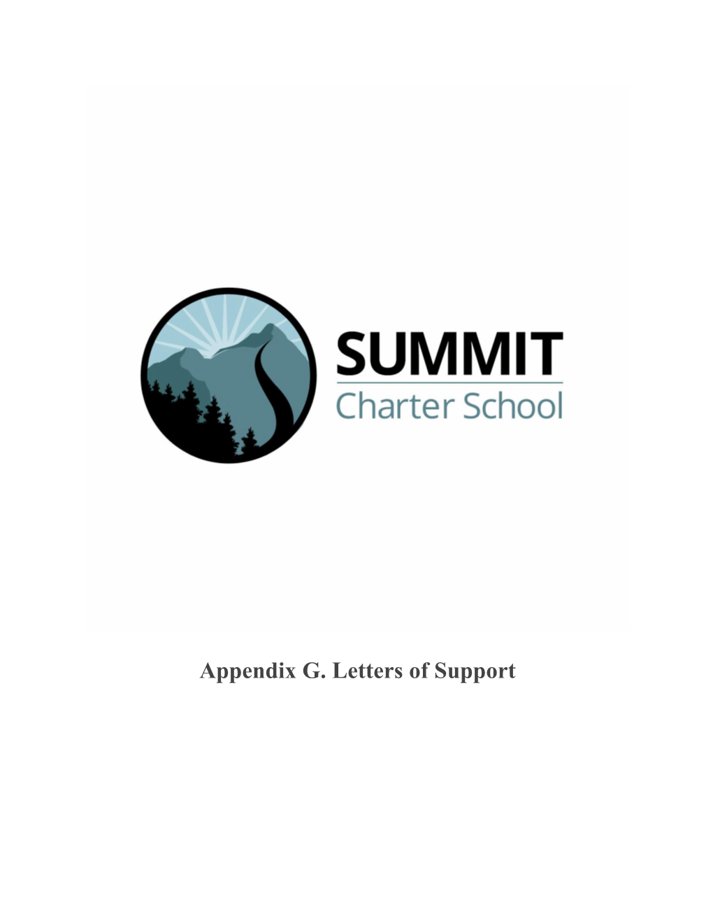 Appendix G. Letters of Support November 10, 2020