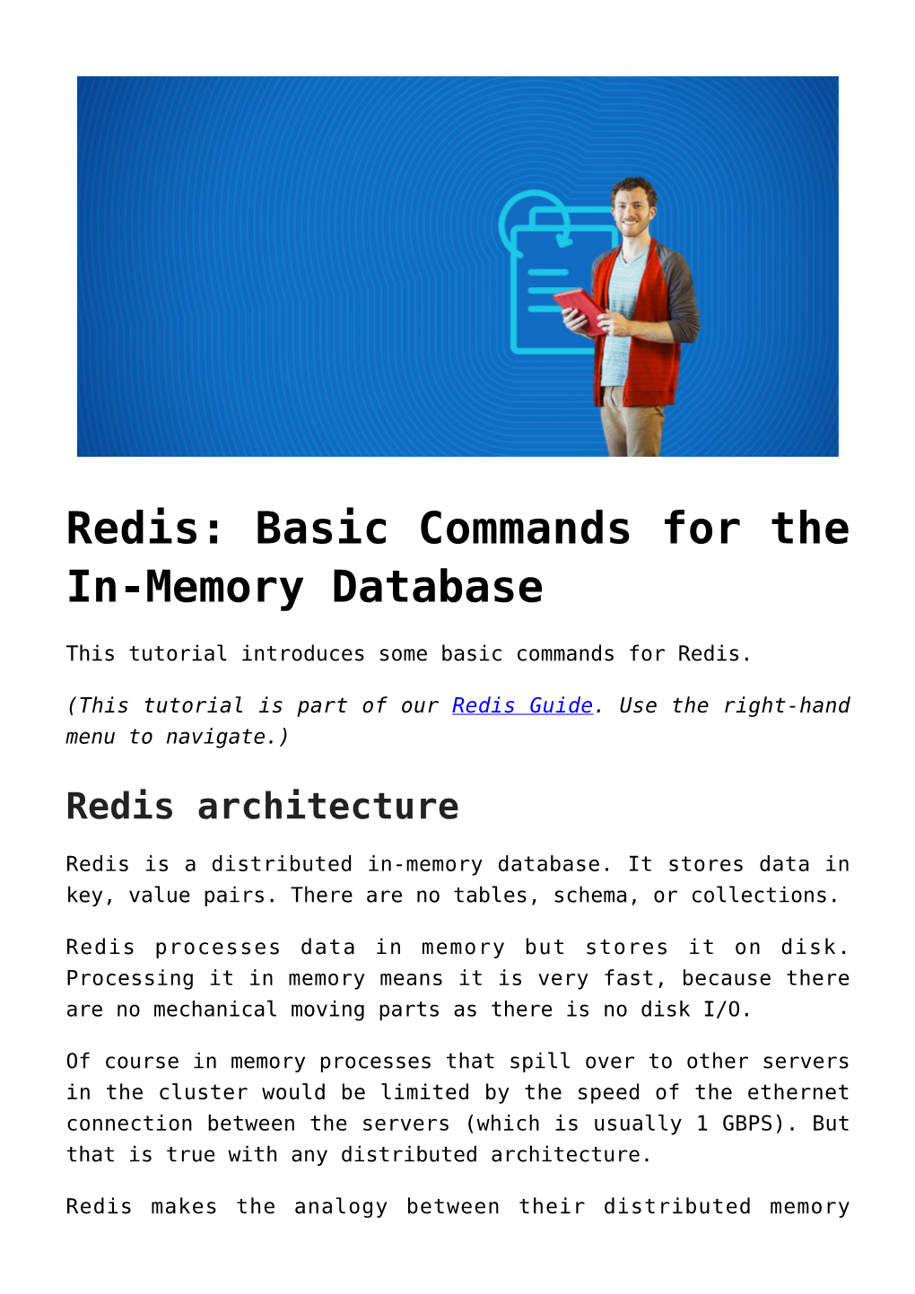 Redis: Basic Commands for the In-Memory Database