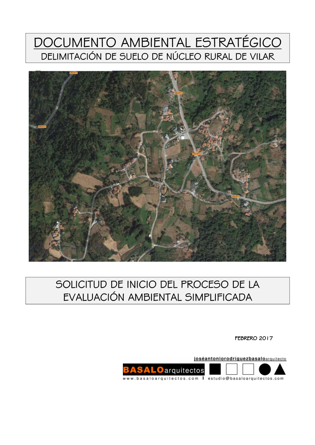 Documento Ambiental Estratégico Delimitación De Suelo De Núcleo Rural De Vilar