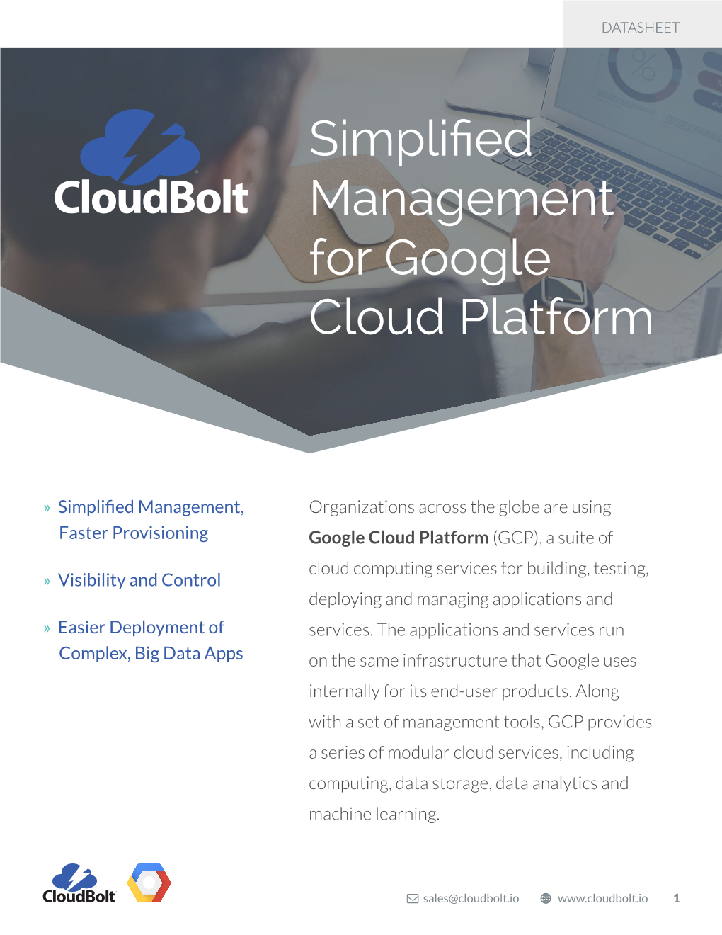 Simplified Management for Google Cloud Platform