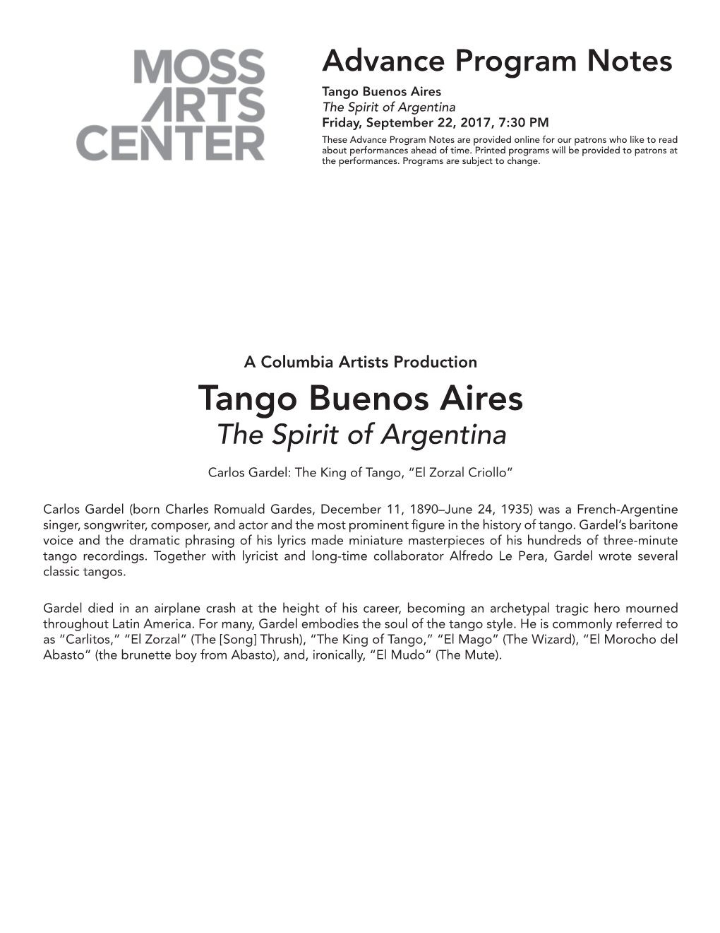 Tango Buenos Aires