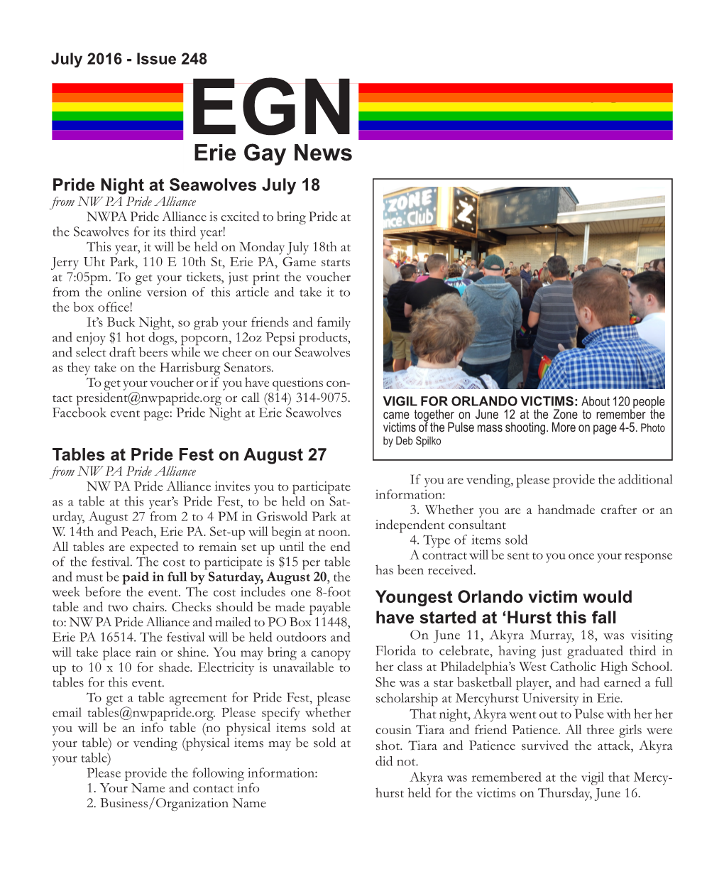 July 2016 - Issue 248