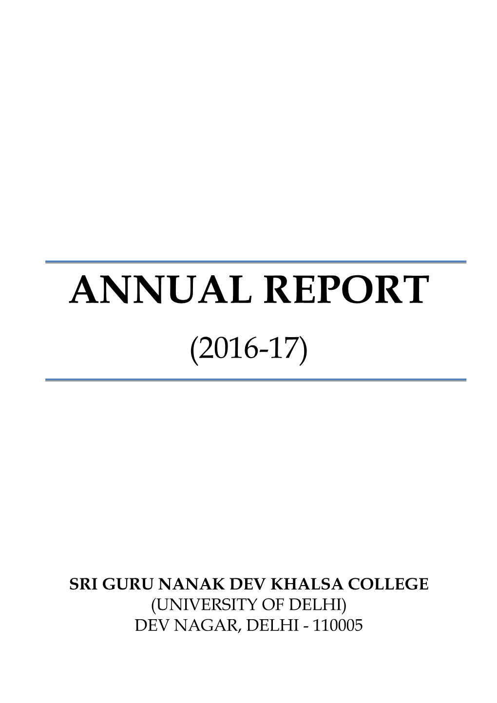Annual Report (2016-17)