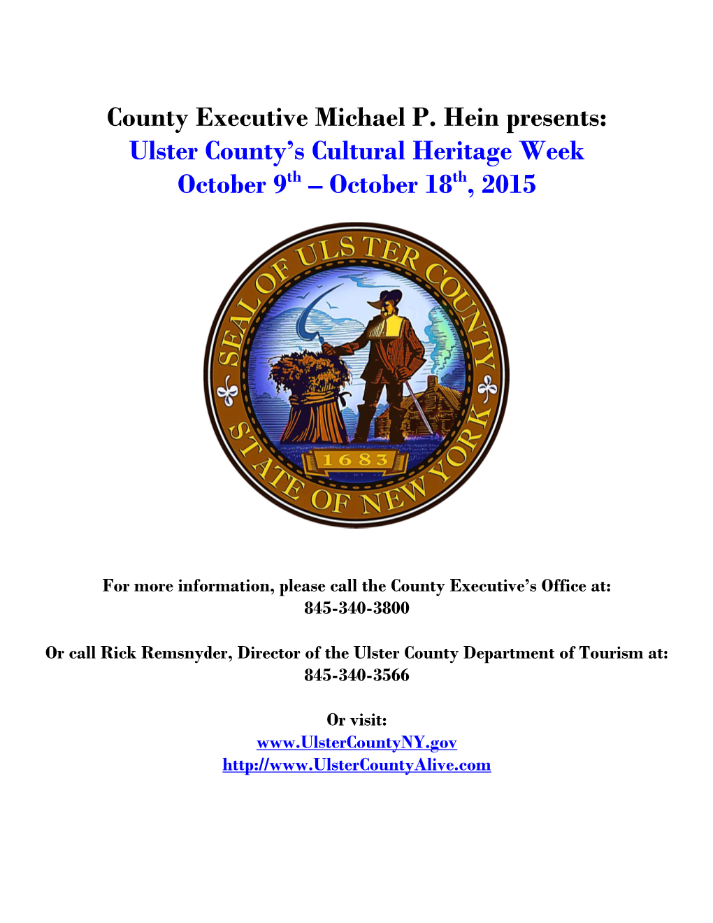 County Executive Michael P