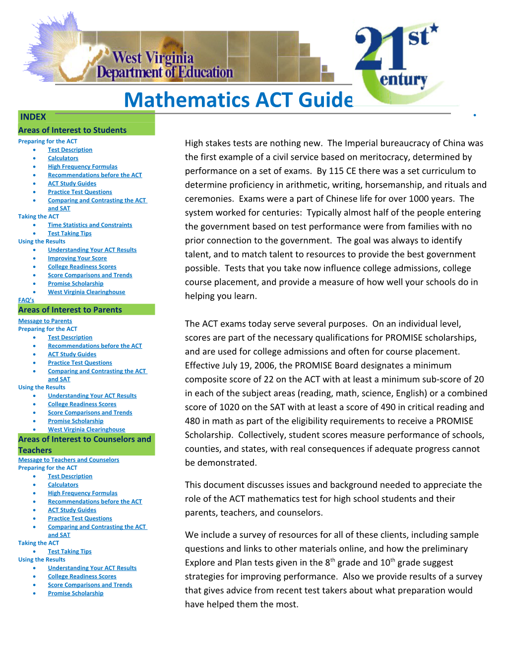 Practice Test Questions