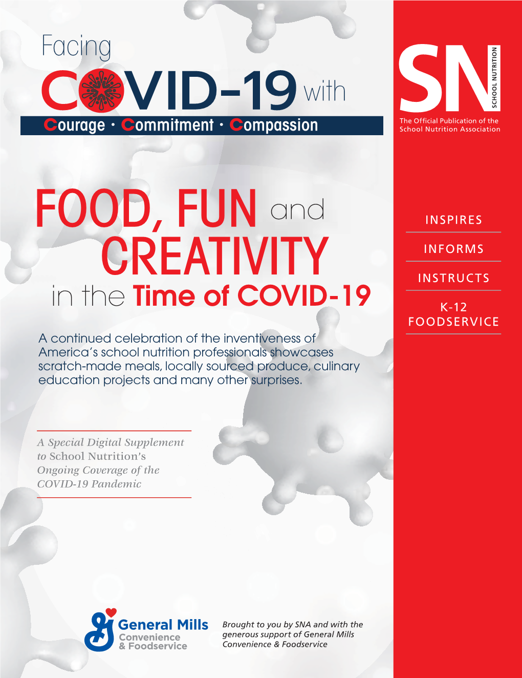 Food, Fun, and Creativity in the Time of COVID-19, School Nutrition, Special Supplement 2020