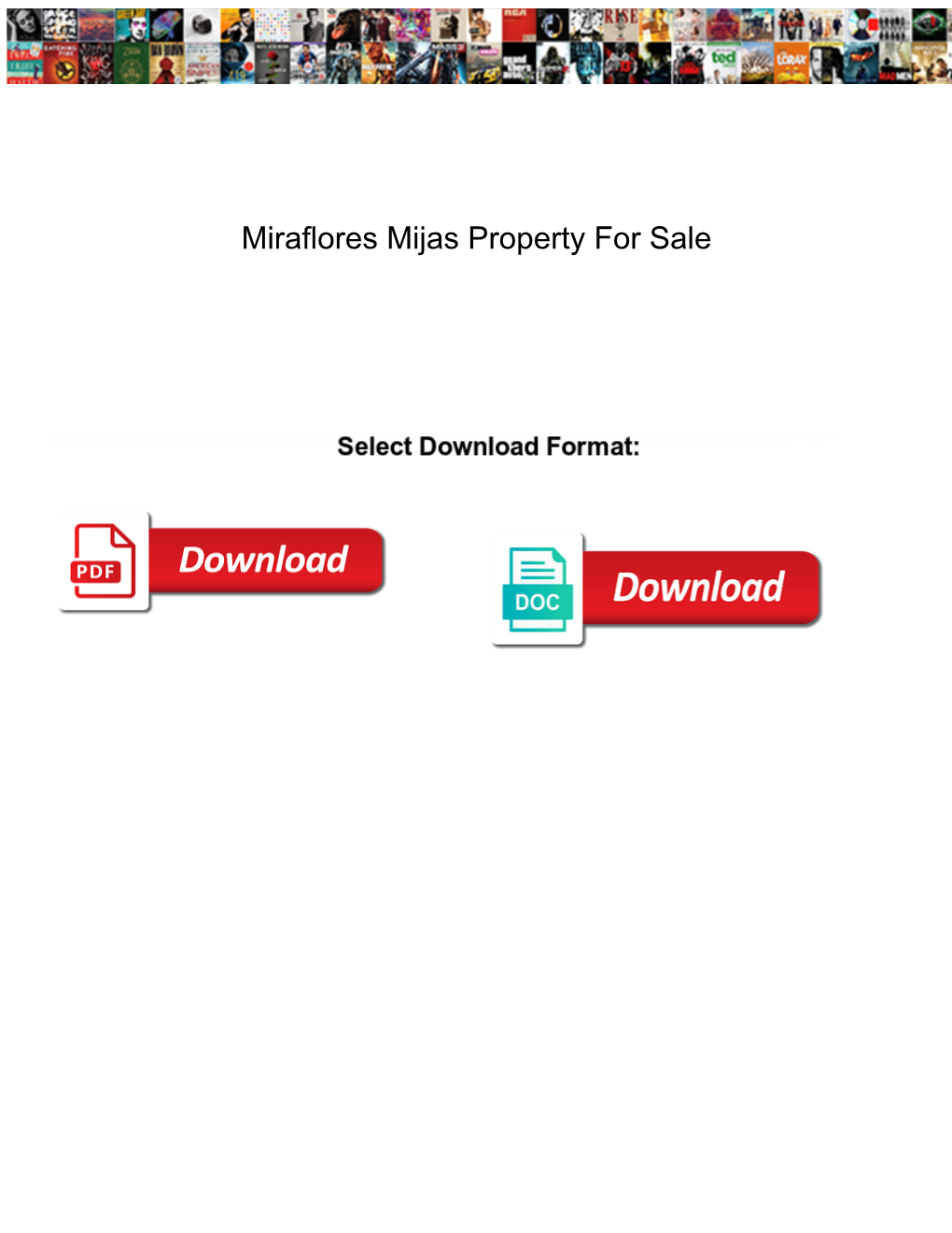 Miraflores Mijas Property for Sale