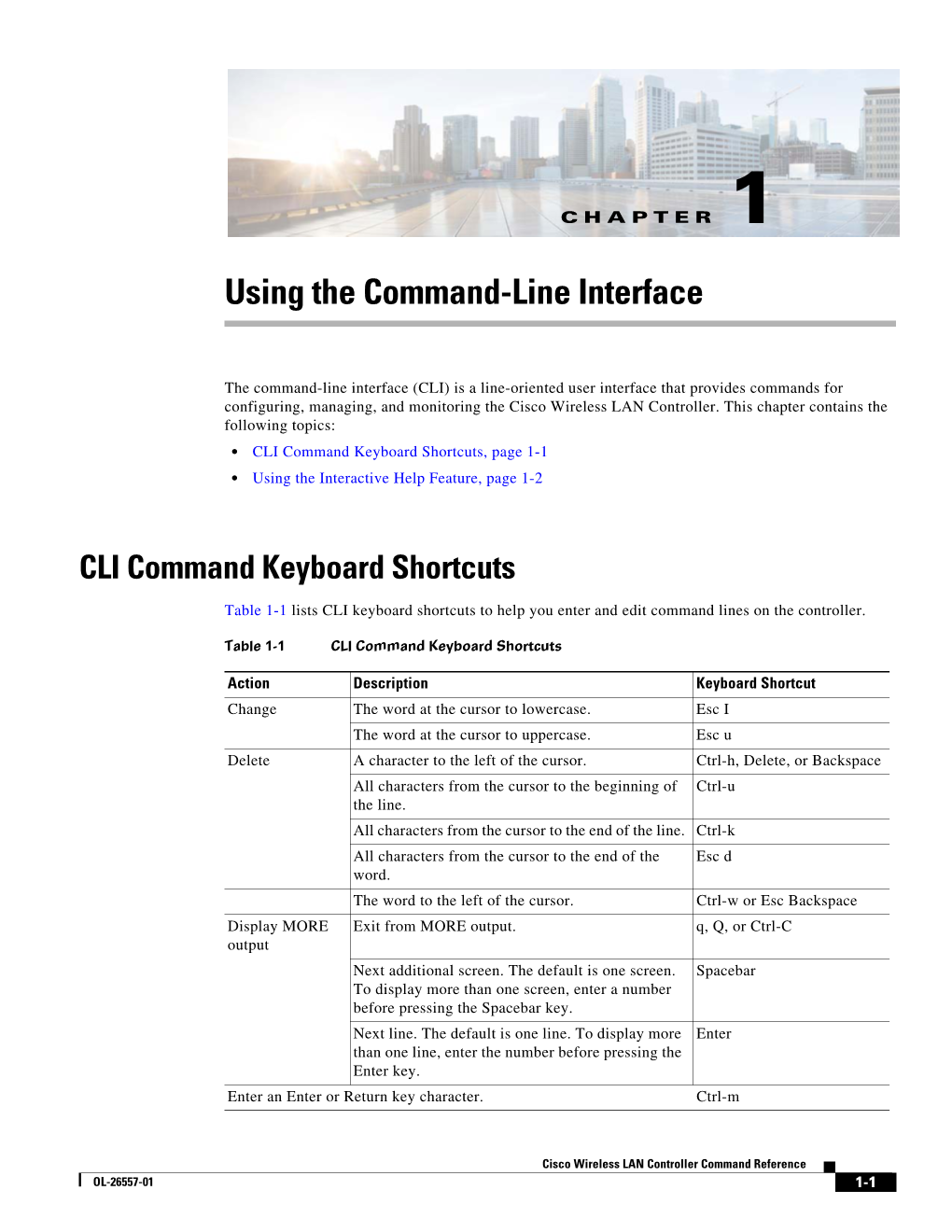 Using the Command-Line Interface