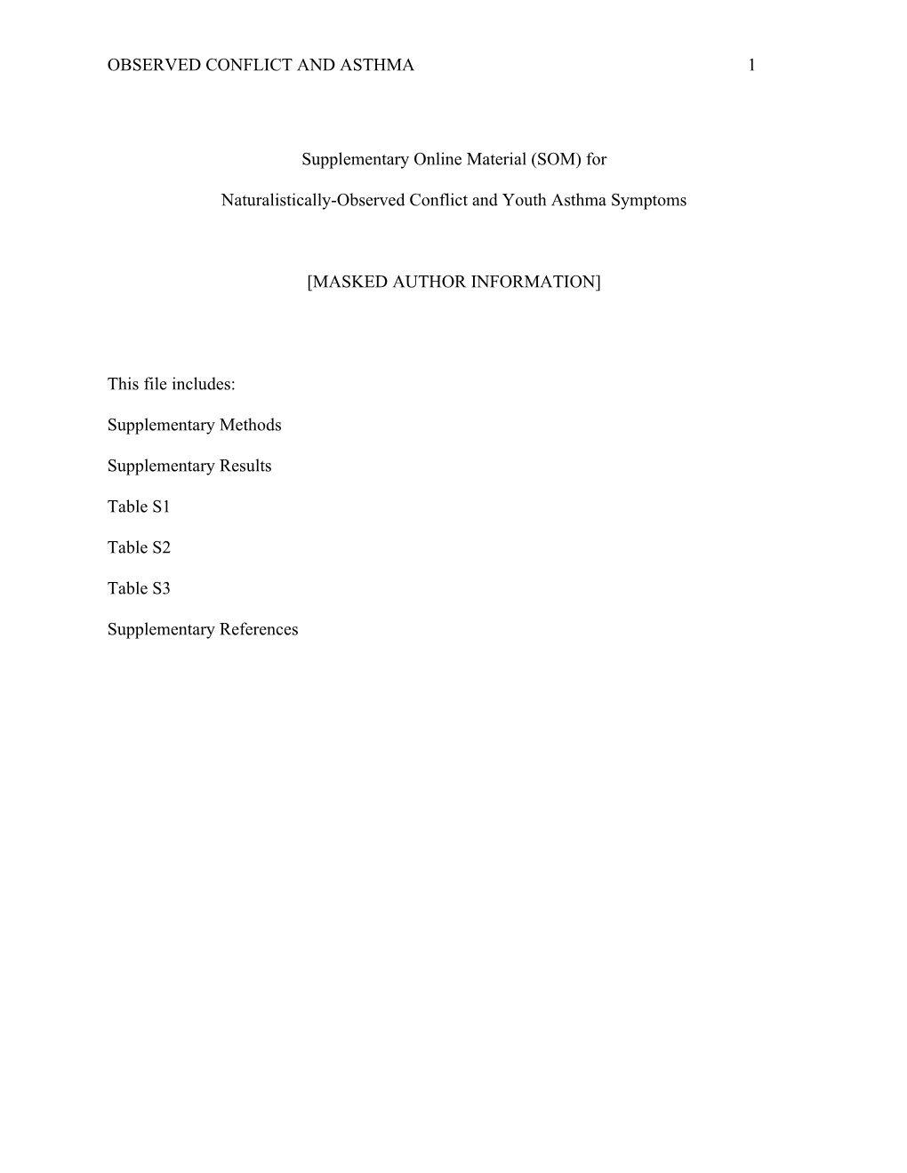 Naturalistically-Observed Conflict and Youth Asthma Symptoms