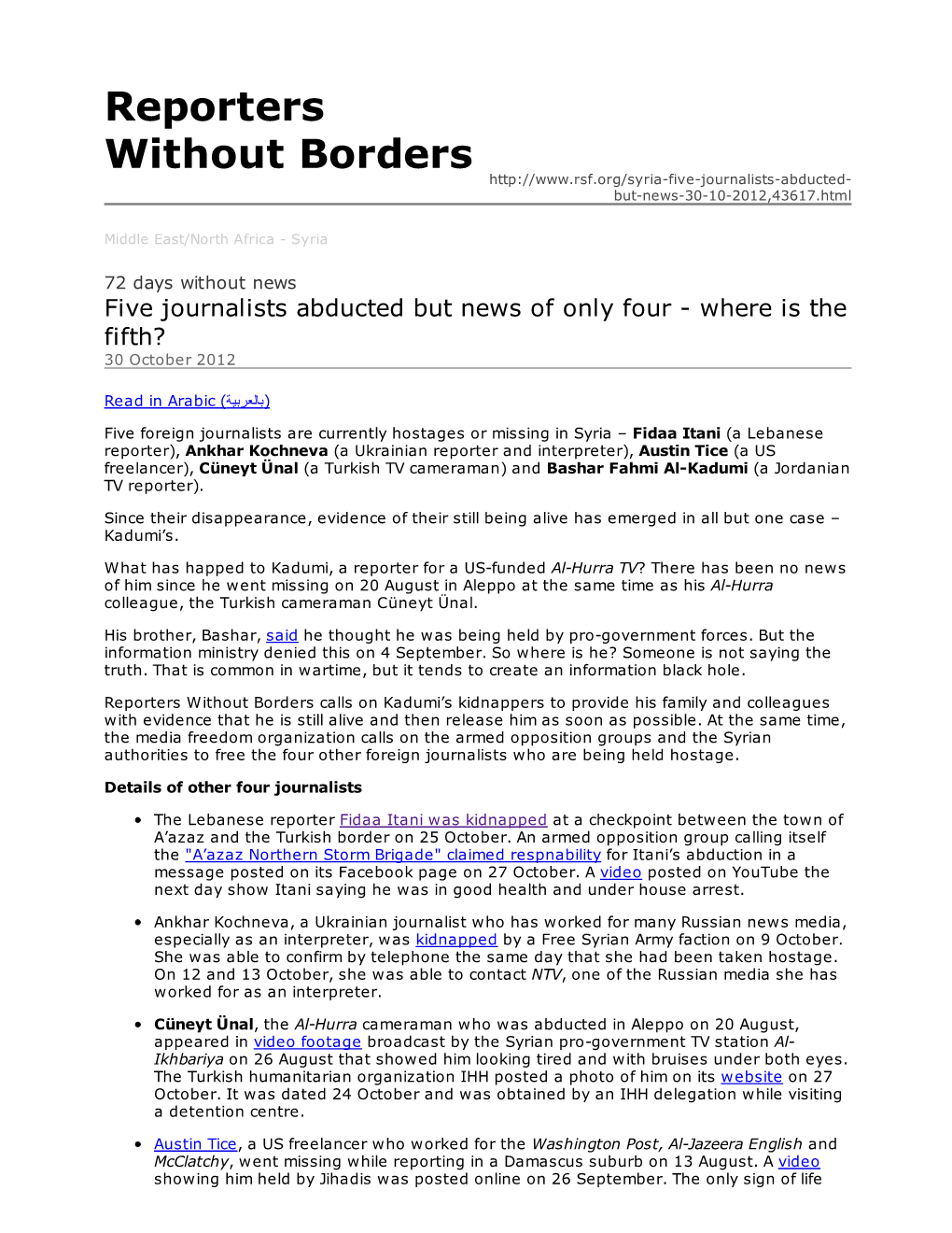 Reporters Without Borders But-News-30-10-2012,43617.Html