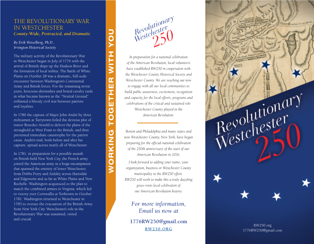 Revolutionary Westchester 250 1776~2026