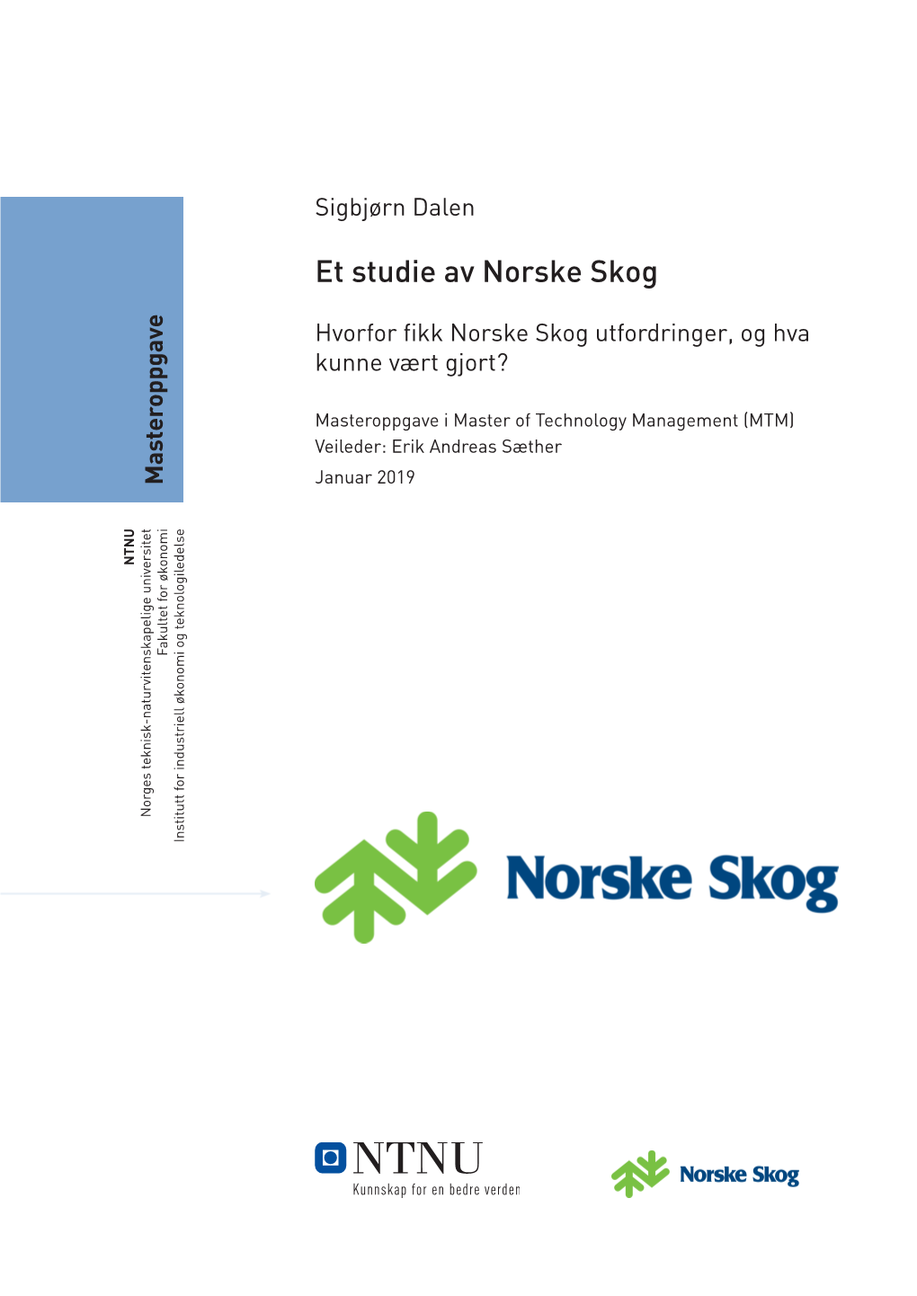 Et Studie Av Norske Skog