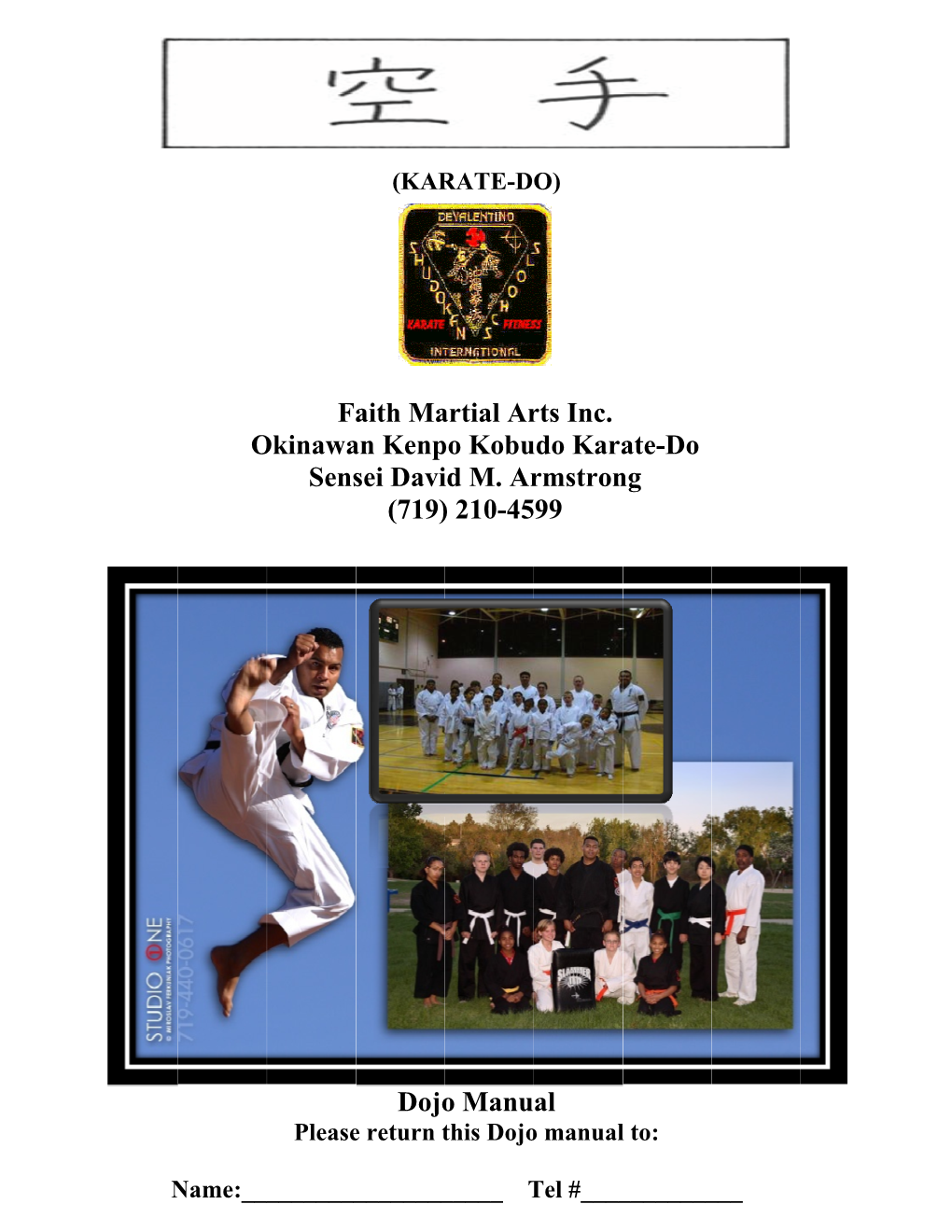 Updated Dojo Manual 2009