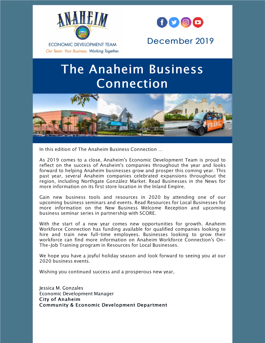 The Anaheim Business Connection