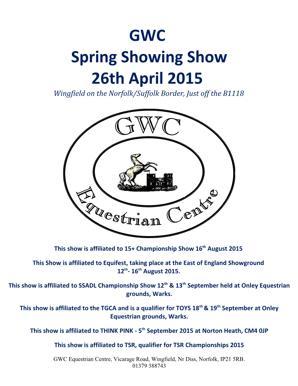 Spring Showing Show