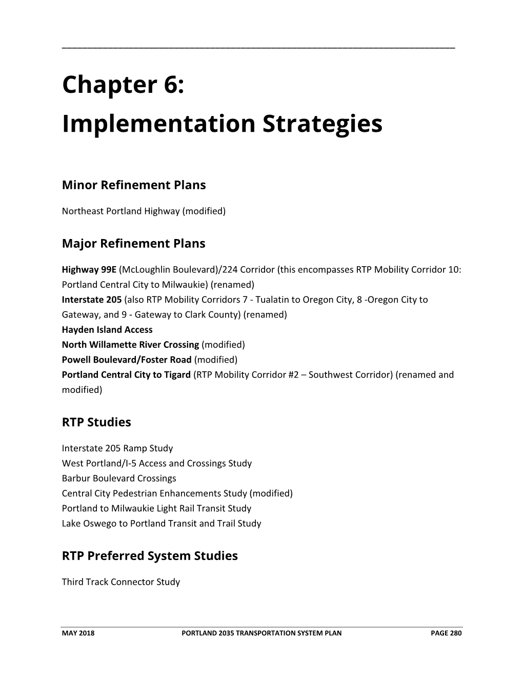 Implementation Strategies