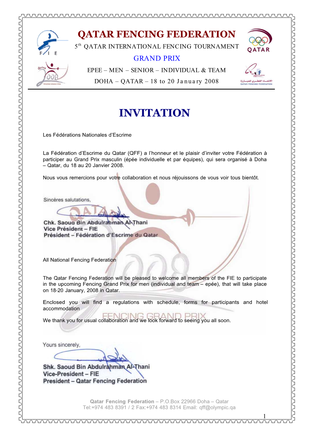 Qatar Fencing Federation