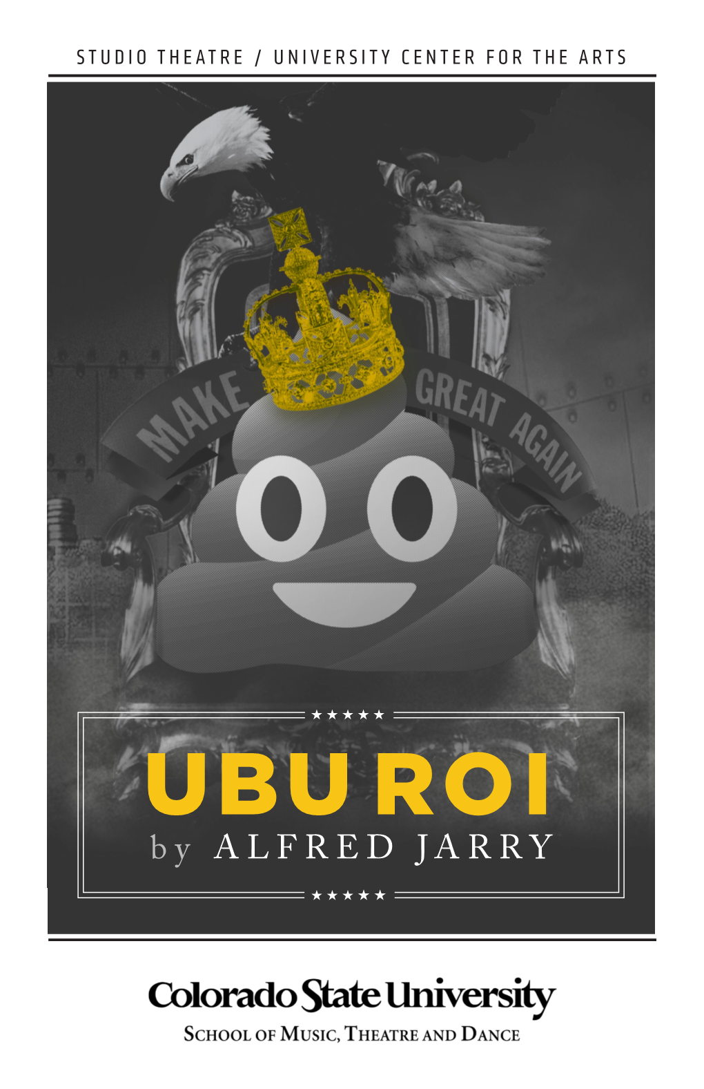 UBU ROI by ALFRED JARRY ★ ★ ★ ★ ★ the PRODUCTION YOU ARE ABOUT to SEE IS BOUND to OFFEND YOU