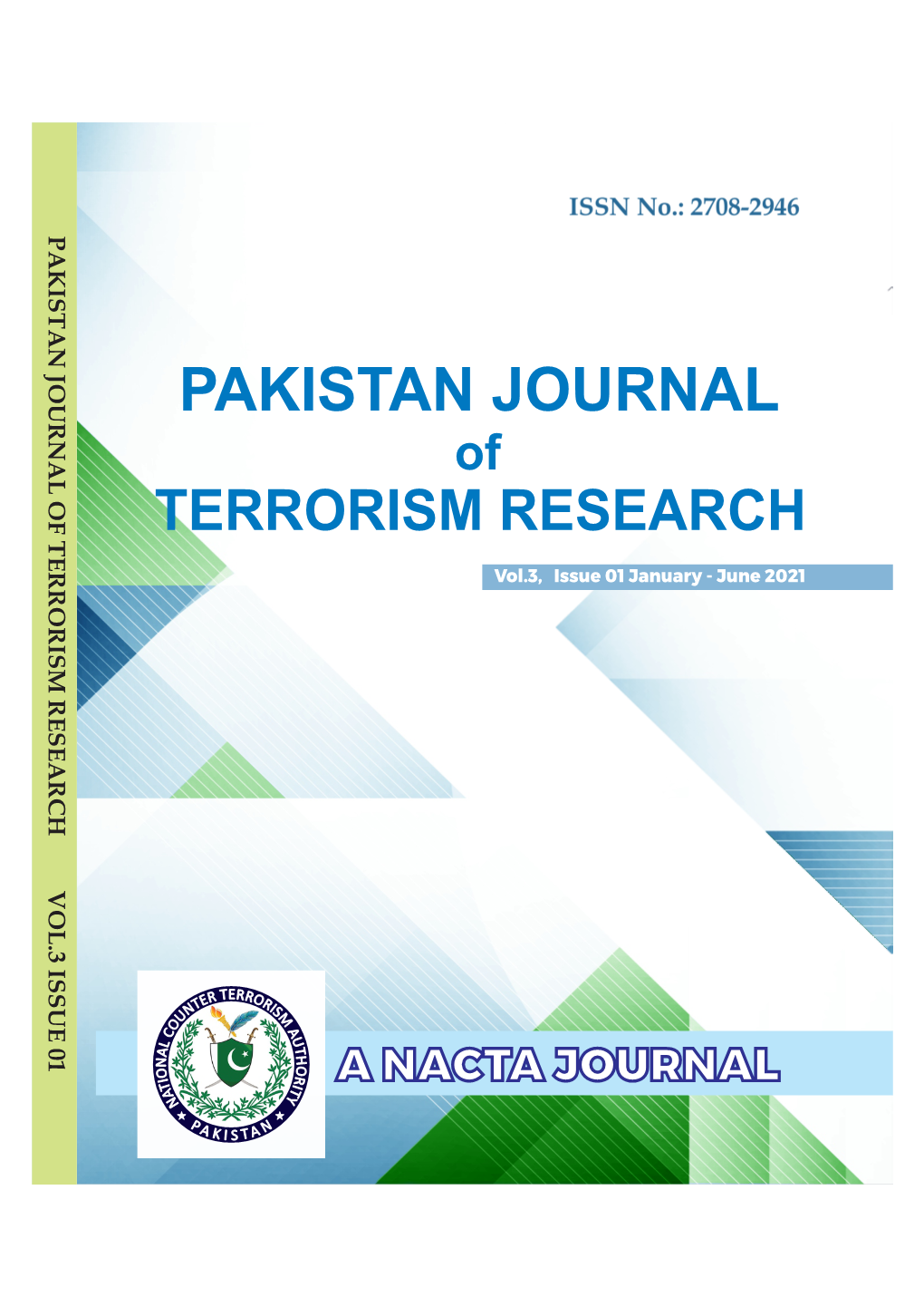Pakistan Jounral of Terrorism 2021.Cdr