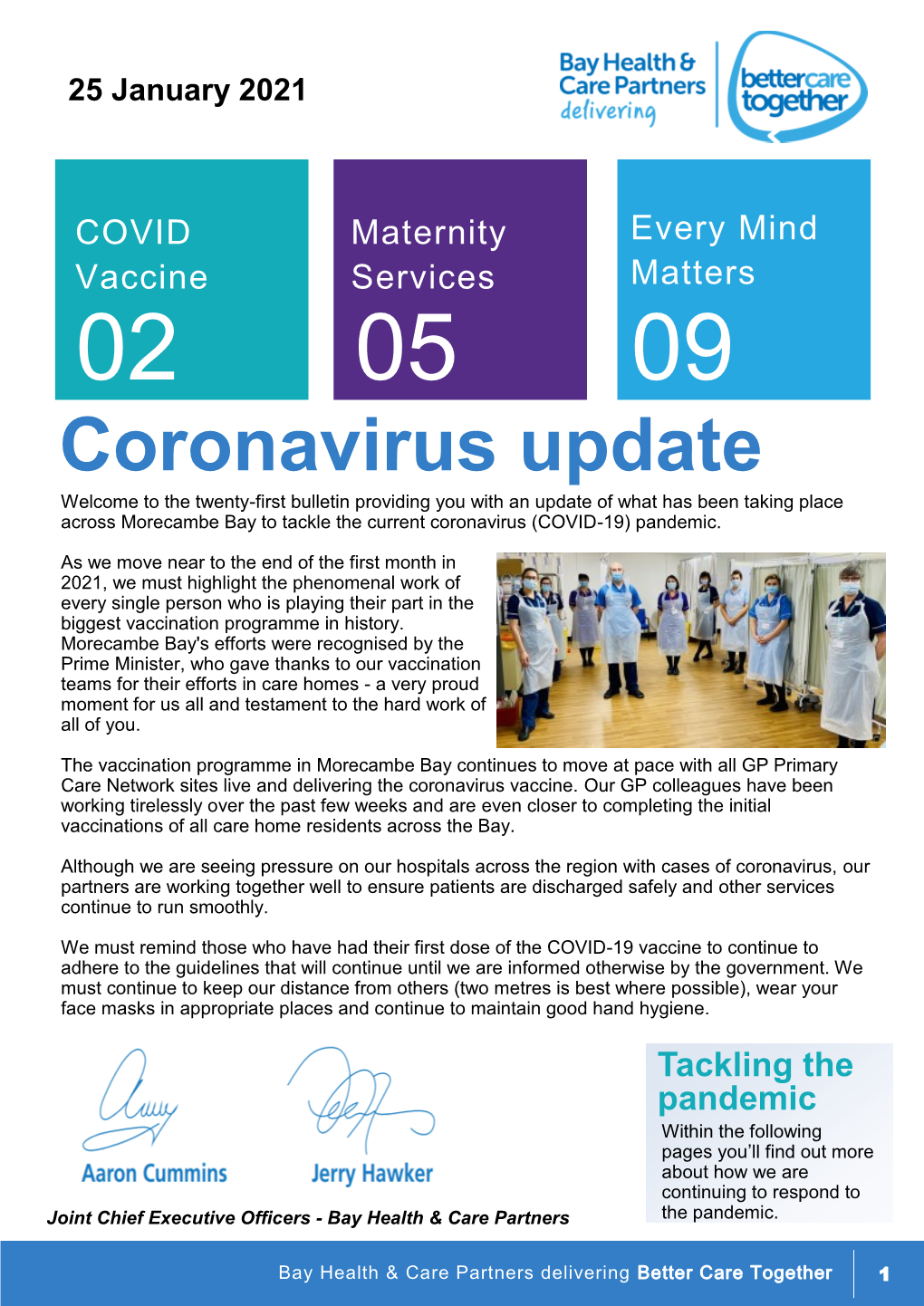 Coronavirus Update