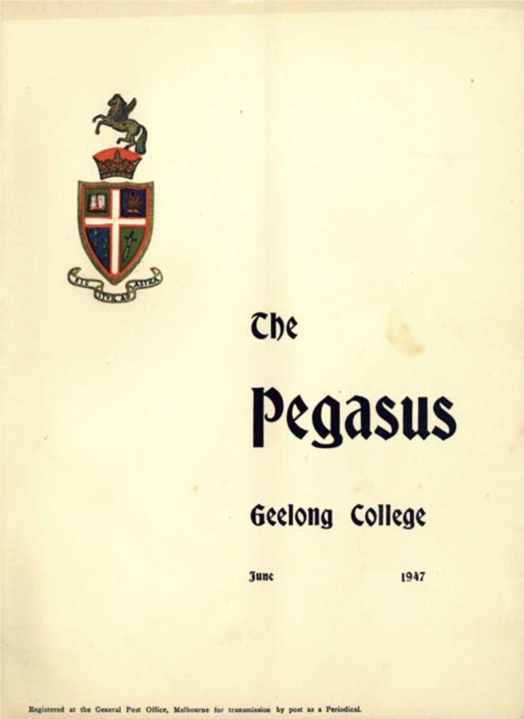 Pegasus June 1947