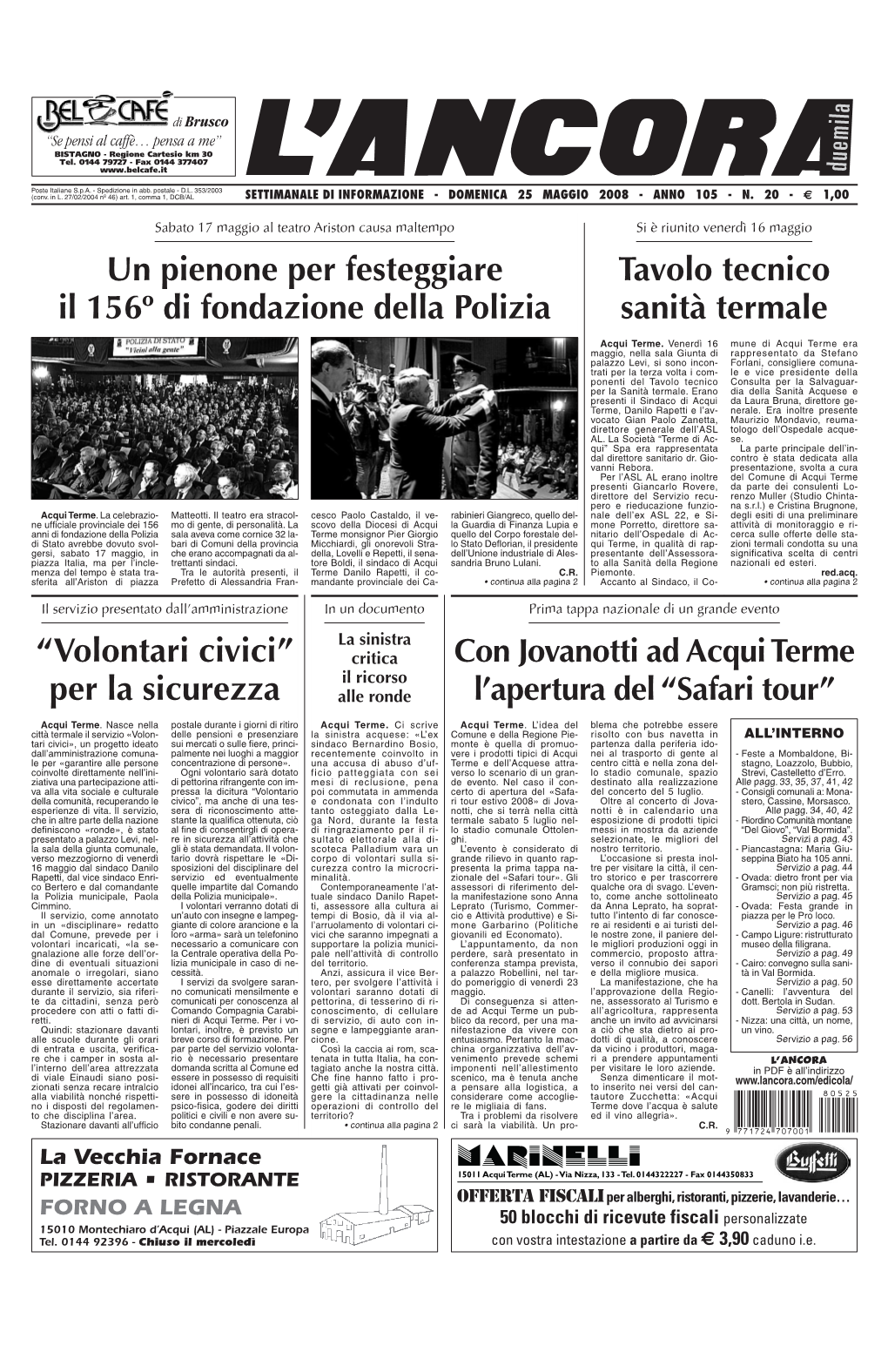 N°20 Del 25 Maggio 2008