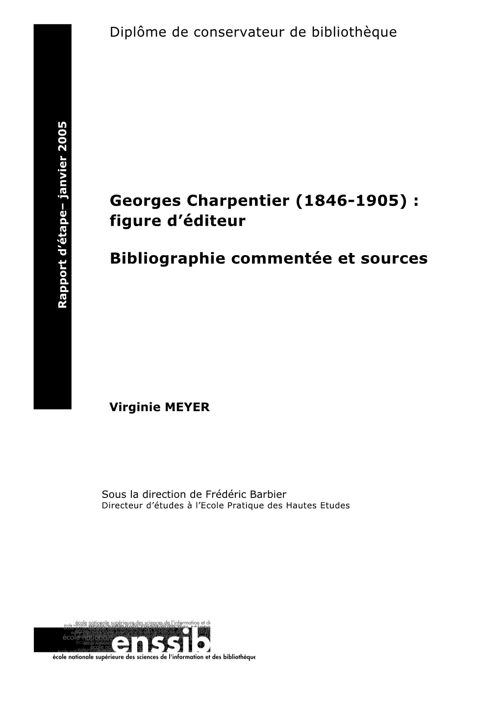 Georges Charpentier (1846-1905) : Figure D'éditeur