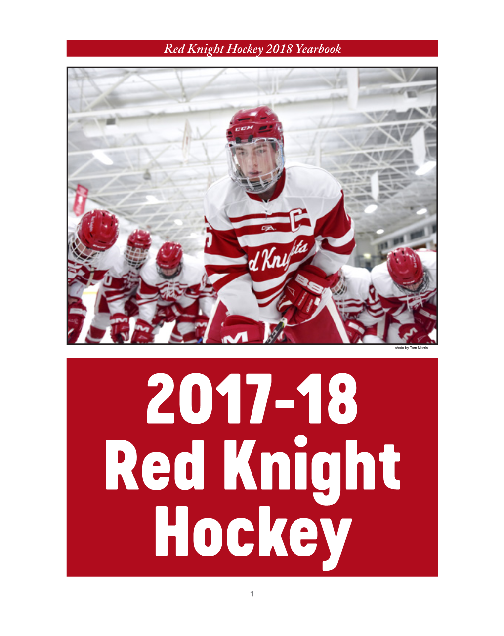 Red Knight Hockey 2018 Yearbook