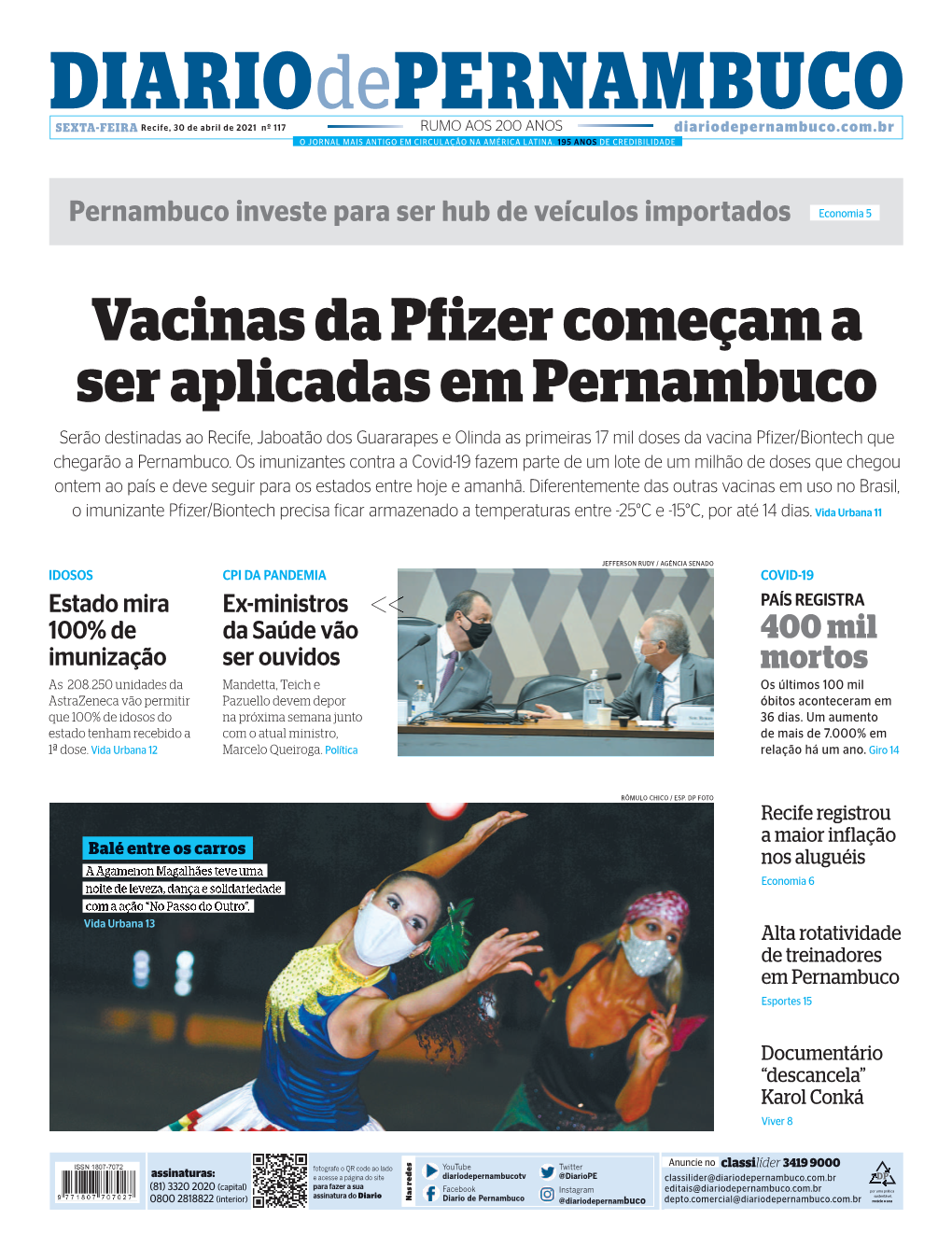 Vacinas Da Pfizer Começam a Ser Aplicadas Em