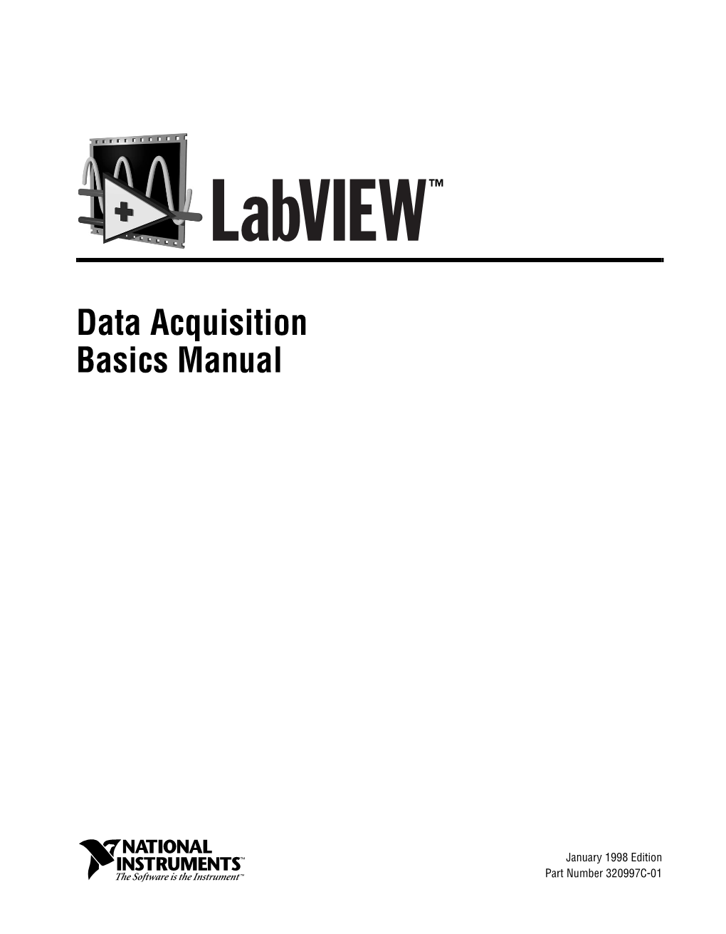 Labview Data Acquisition Basics Manual