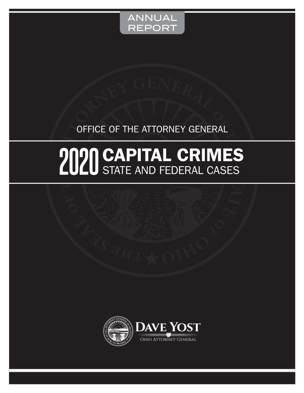 2020 Capital Crimes Annual Report