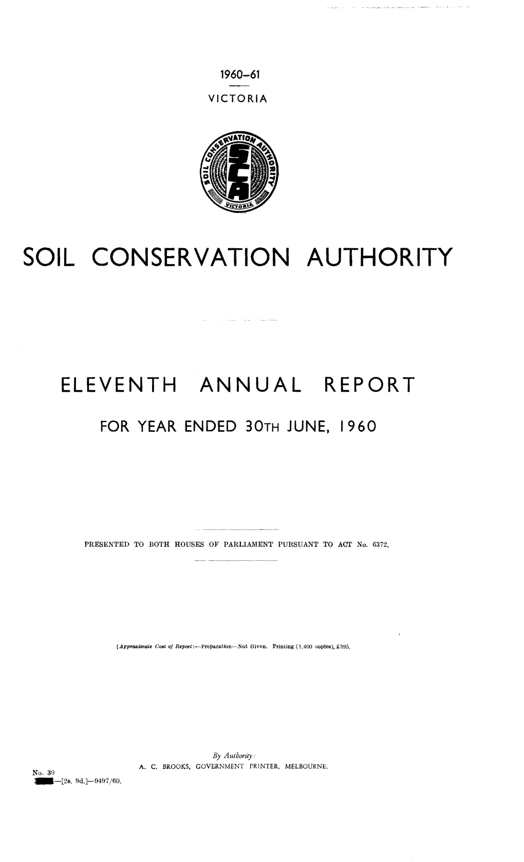 Soil Conservation Authority