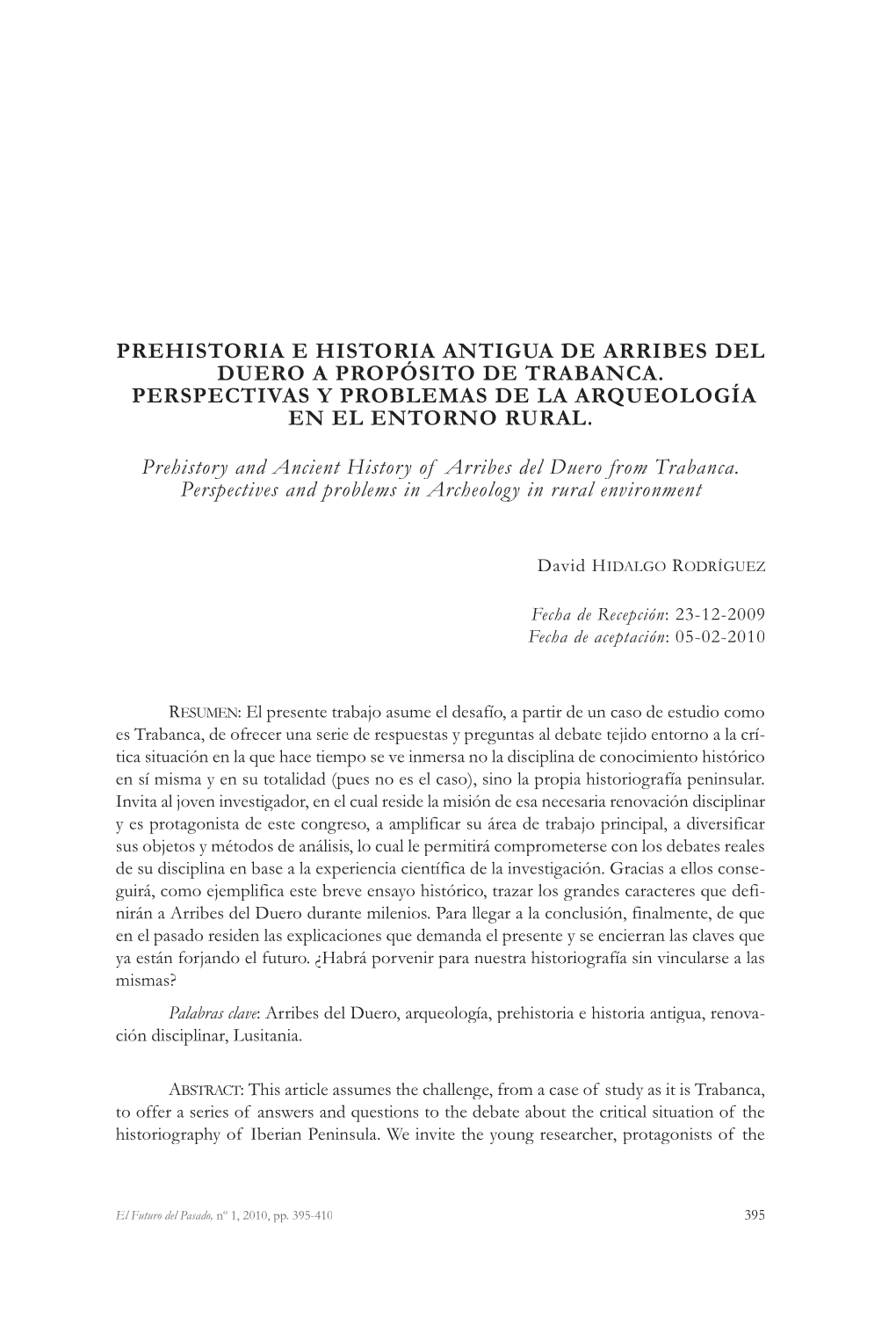 Prehistoria E Historia Antigua De Arribes Del Duero A