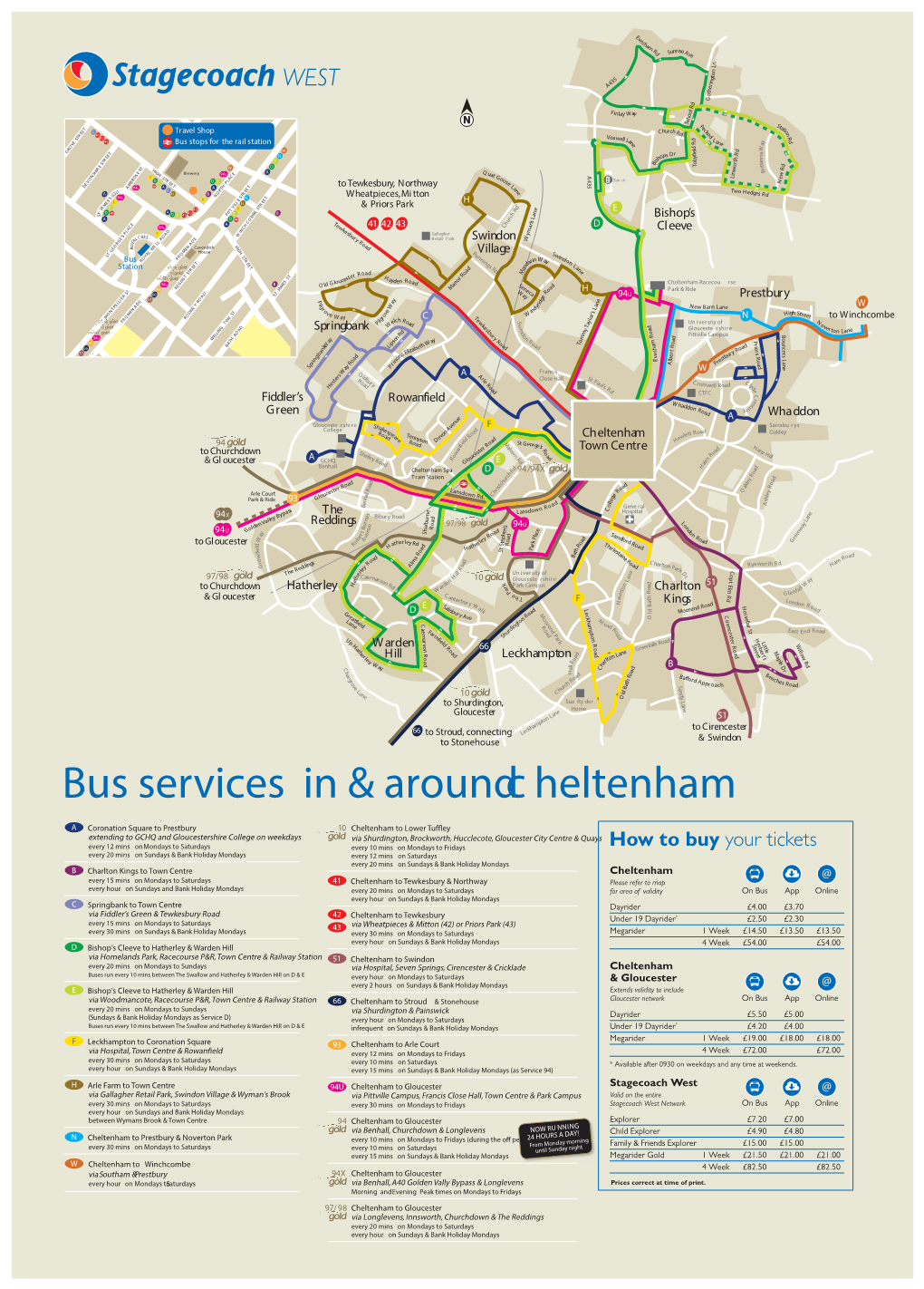 Cheltenham Map No Print Lines