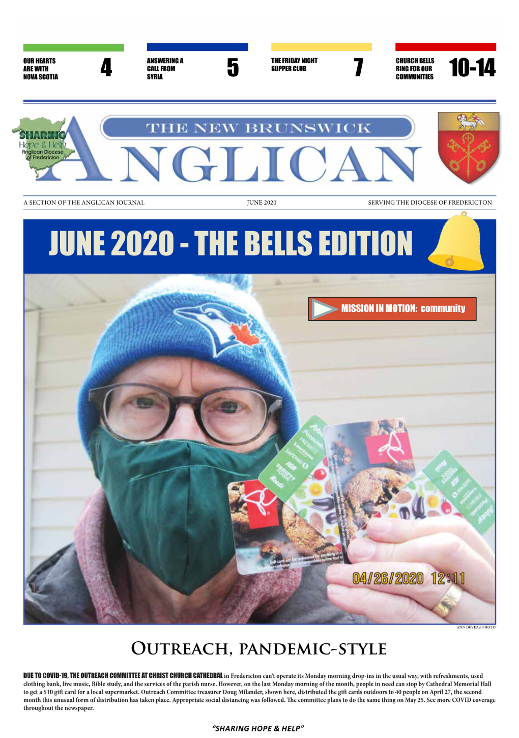 June 2020 the New Brunswick Anglican / 1