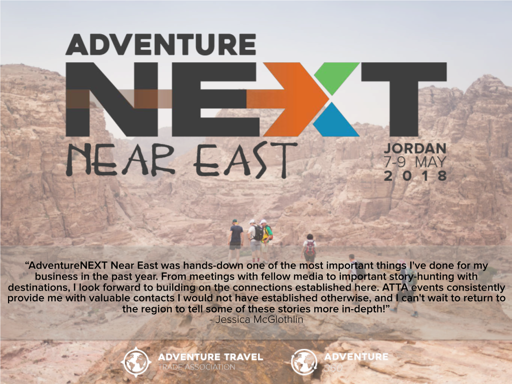 Adventurenext Near East Was Hands-Down One of the Most Important Things I've Done for My Business in the Past Year