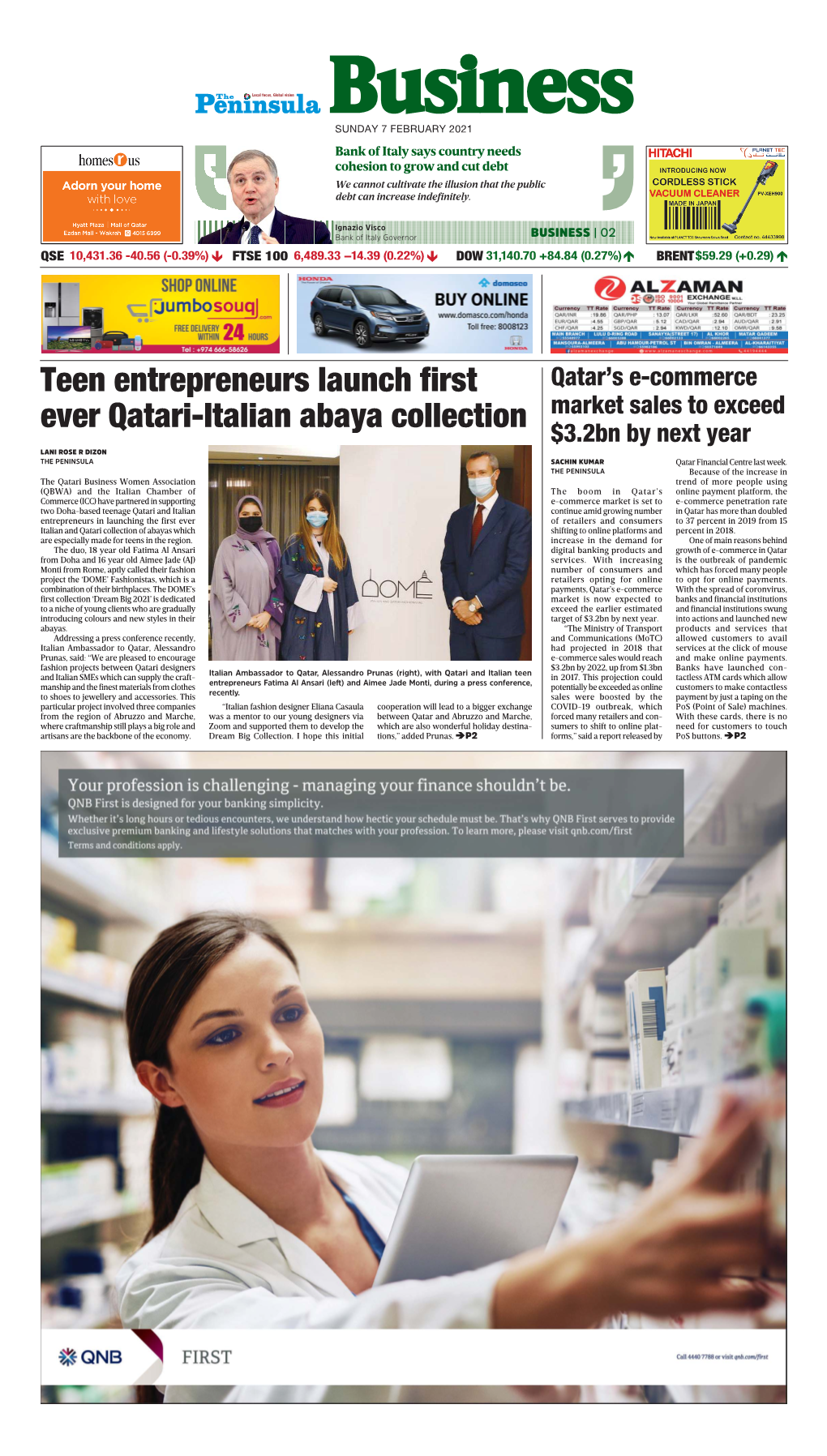 Teen Entrepreneurs Launch First Ever Qatari-Italian Abaya Collection